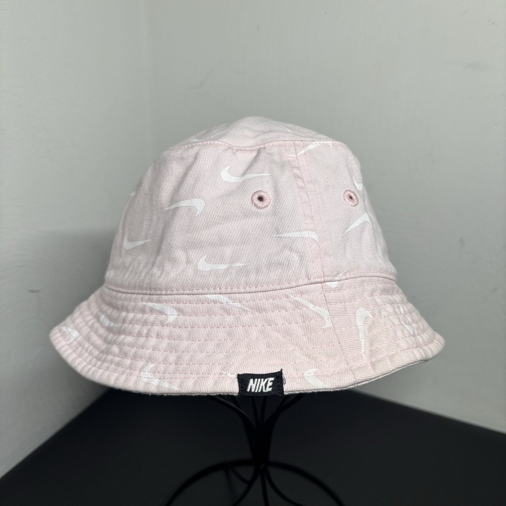 Nike Toddler Bucket Hat Pink Swoosh Child Size 8A2973-A9Y Beach Summer Sun